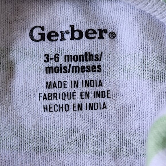 Gerber Toddler Girls Tank Top & Bike Shorts, 2-Piece Outfit Size 3-6 Months - Picture 8 of 8